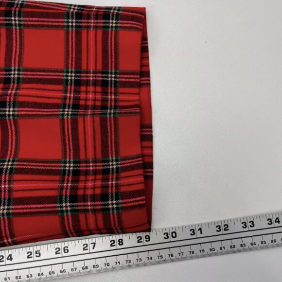 J.Crew Kate Straight-Leg Pant In Good Tidings Red Tartan Plaid Wool Blend - Picture 11 of 14